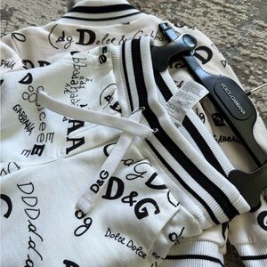 Dolce & Gabbana kids girls size 2track suit.